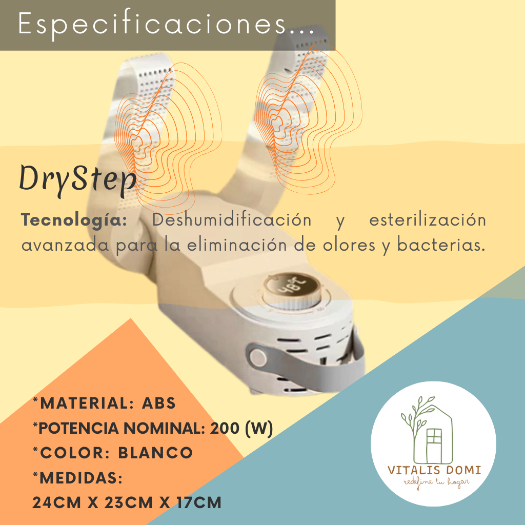 DryStep - Secador Zapatos